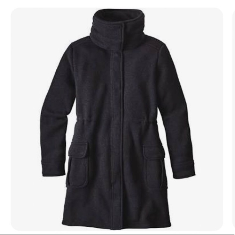 Patagonia Better Sweater Dark Grey Long Fleece Jacket